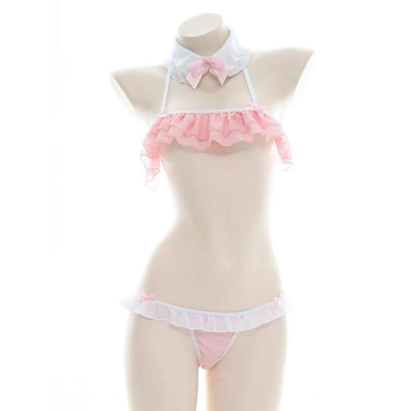 Sissy Stephanie Frilly Lingerie Set Sissy Lux Sissy Stephanie Frilly Lingerie Set Sissy Lux