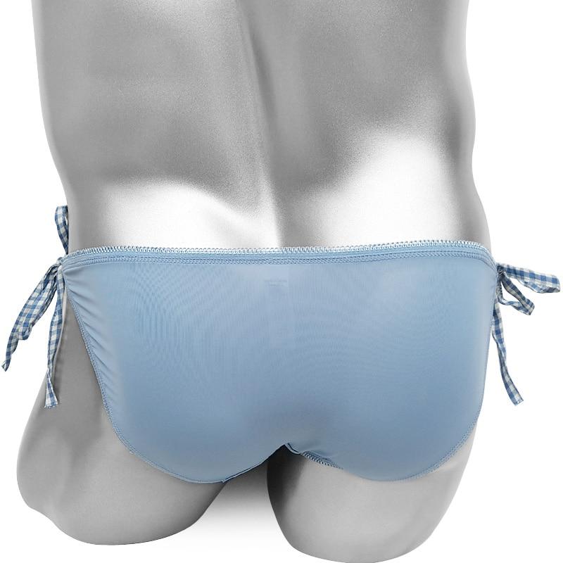 Mens Lace-up Sissy Panties