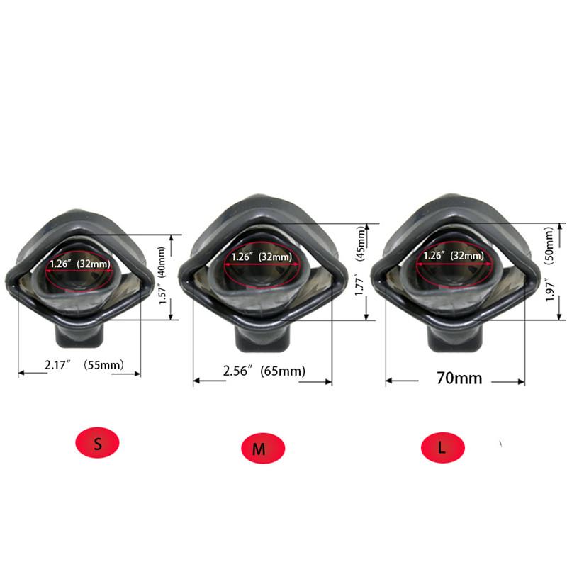 Silicone Chastity Cage 4.33 inches long