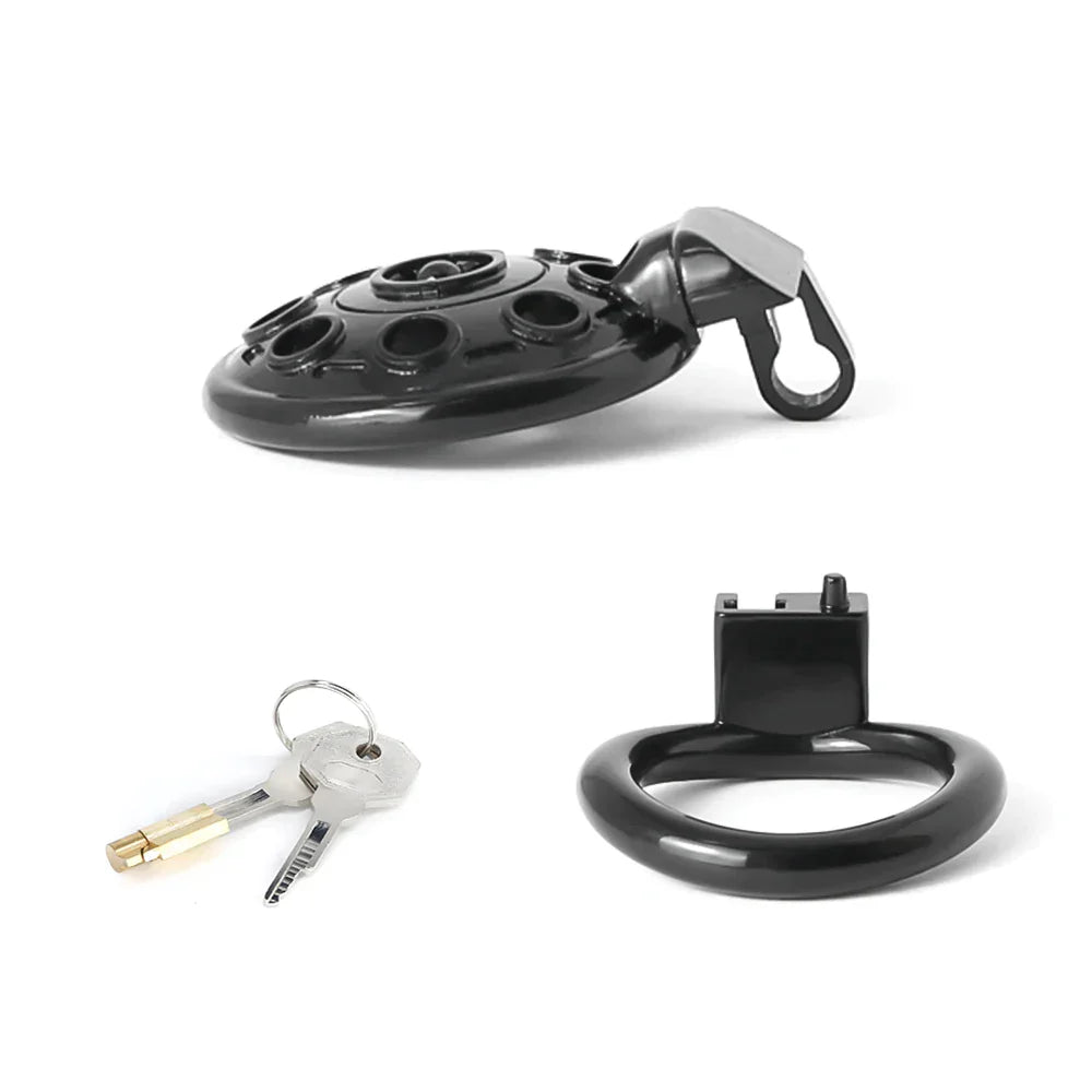 Smaller UFO Chastity Cage Set