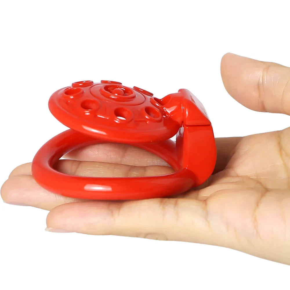 Smaller UFO Chastity Cage Set