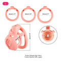 Pink 3D Pussy Chastity Cage – Ultra-Short Sissy Clitty Lock for Perfect Feminine Transformation & Denial