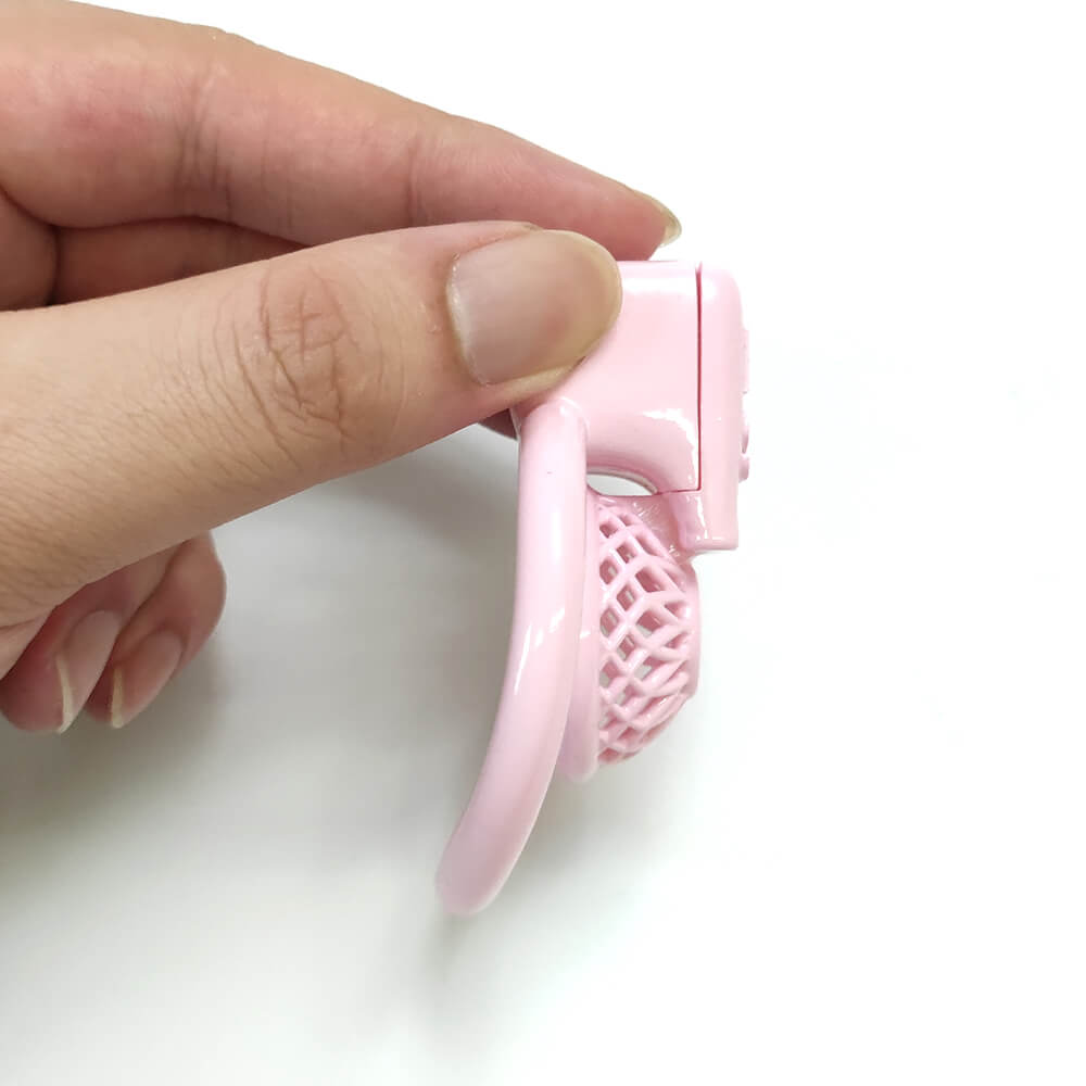 3D 4Rings Super Small Reticular BDSM Chastity Cage