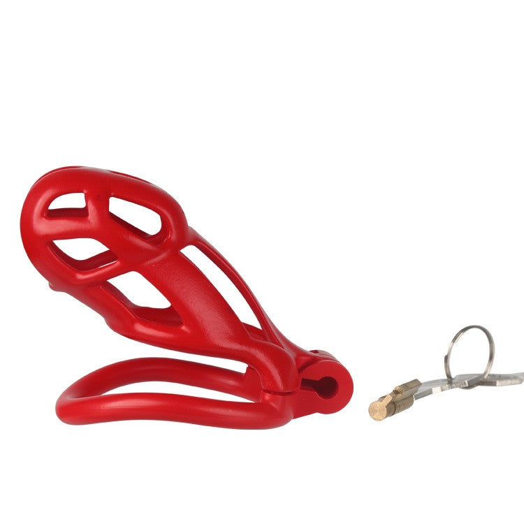 3D Cobra Male Chastity Cage with 4 Arc Rings