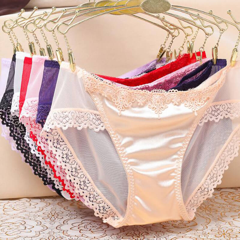Lux Sheer Sissy Panty Set (4 Pcs)