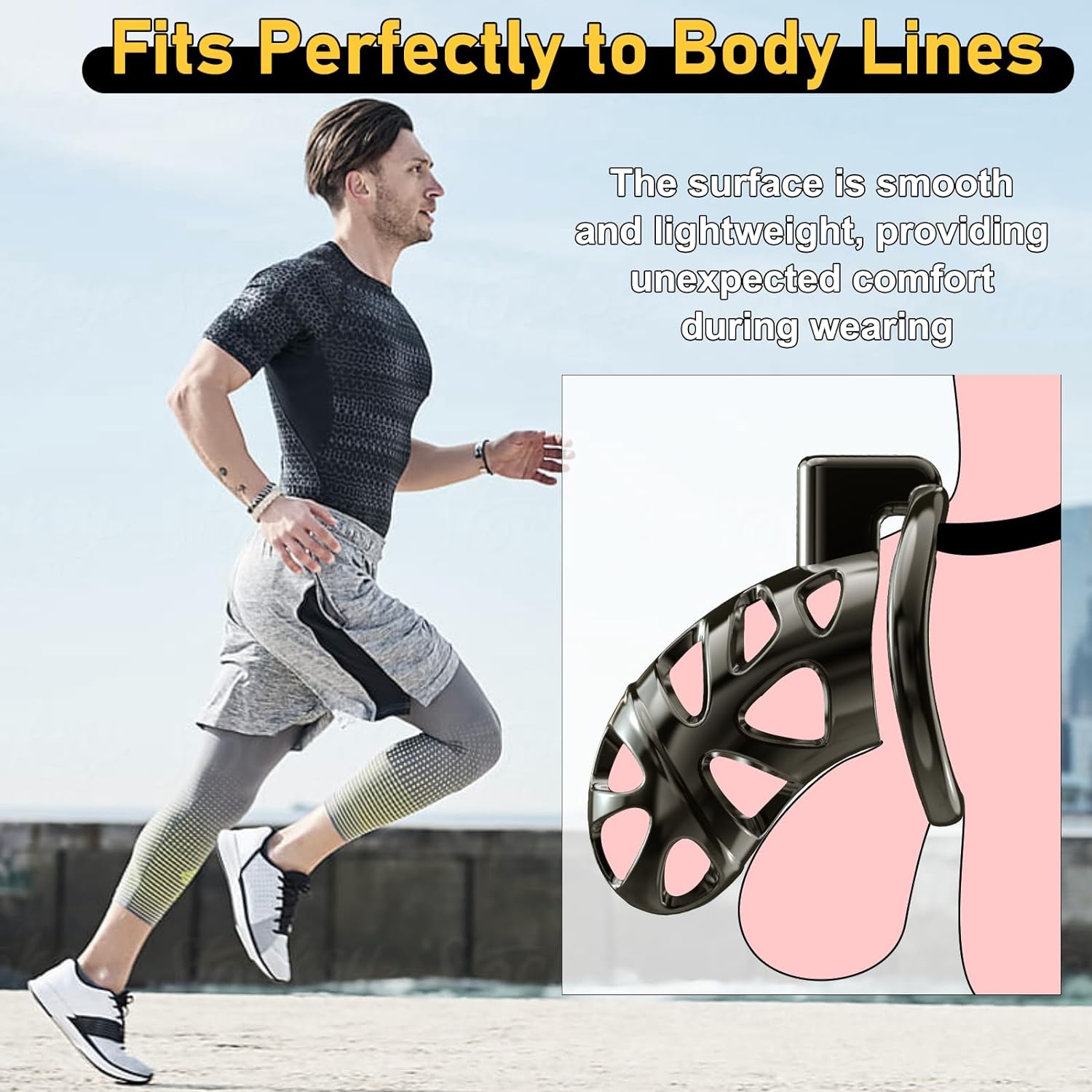 Male Metal Cock Chastity Cage