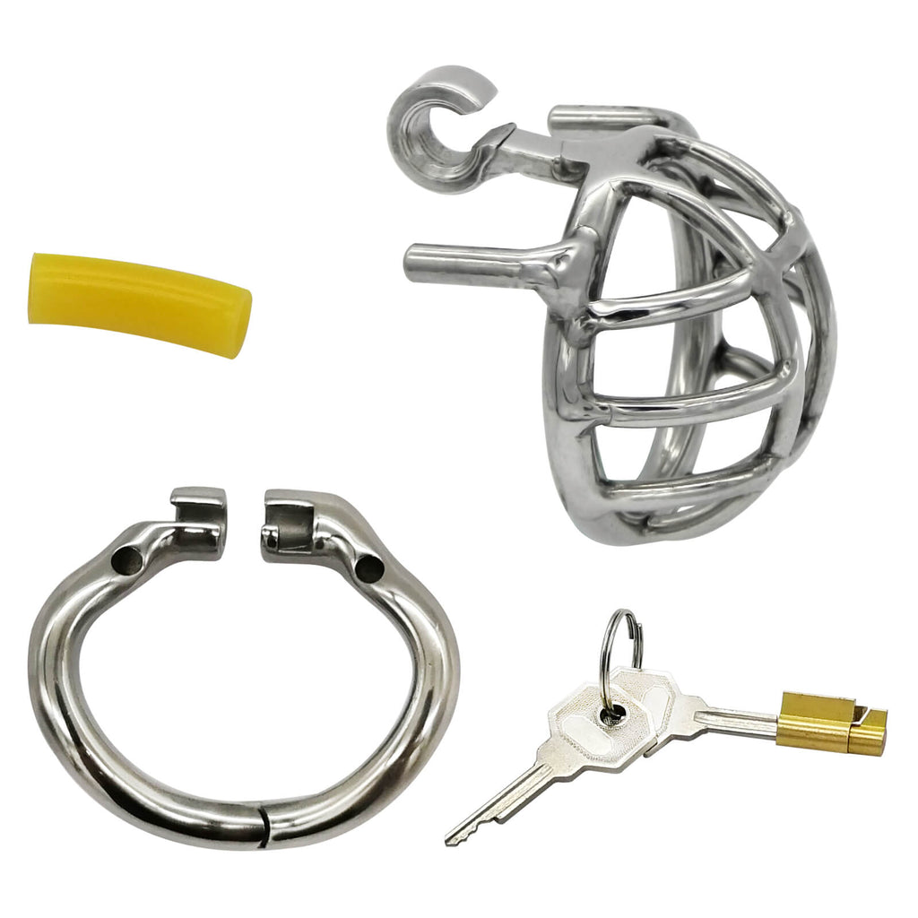 CC23 Stainless Steel Stealth Lock Male Chastity Device