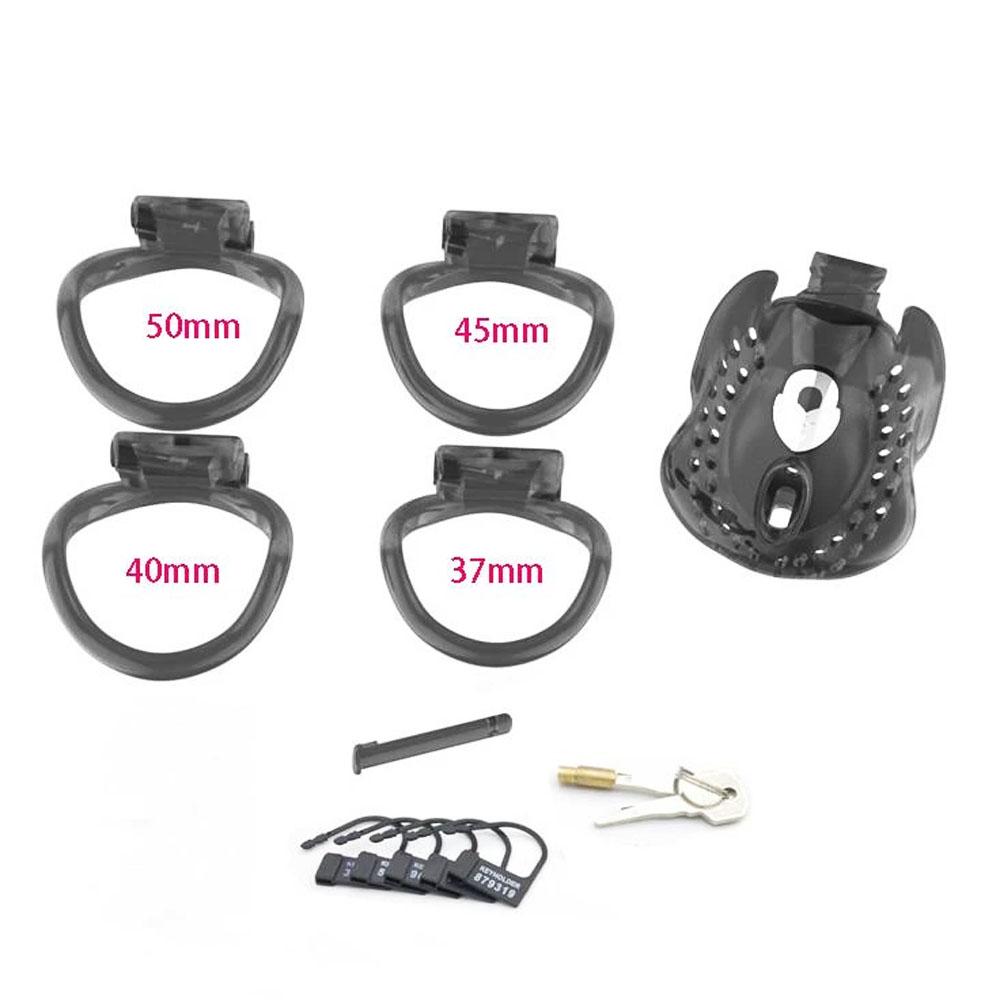 Sissy Wrangler Resin Cock Cage (all rings included)