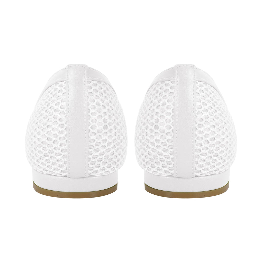 Square Toe Slip-on Hollow Daily Flats