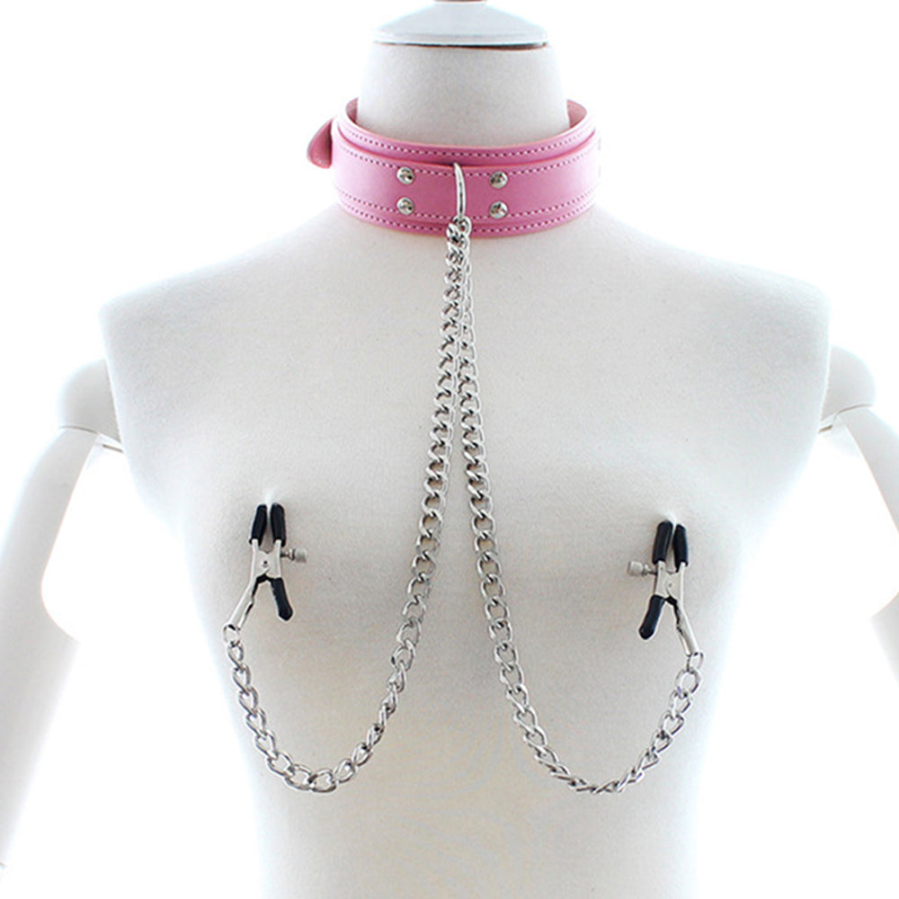 Neck Collar With Nipple Clamps