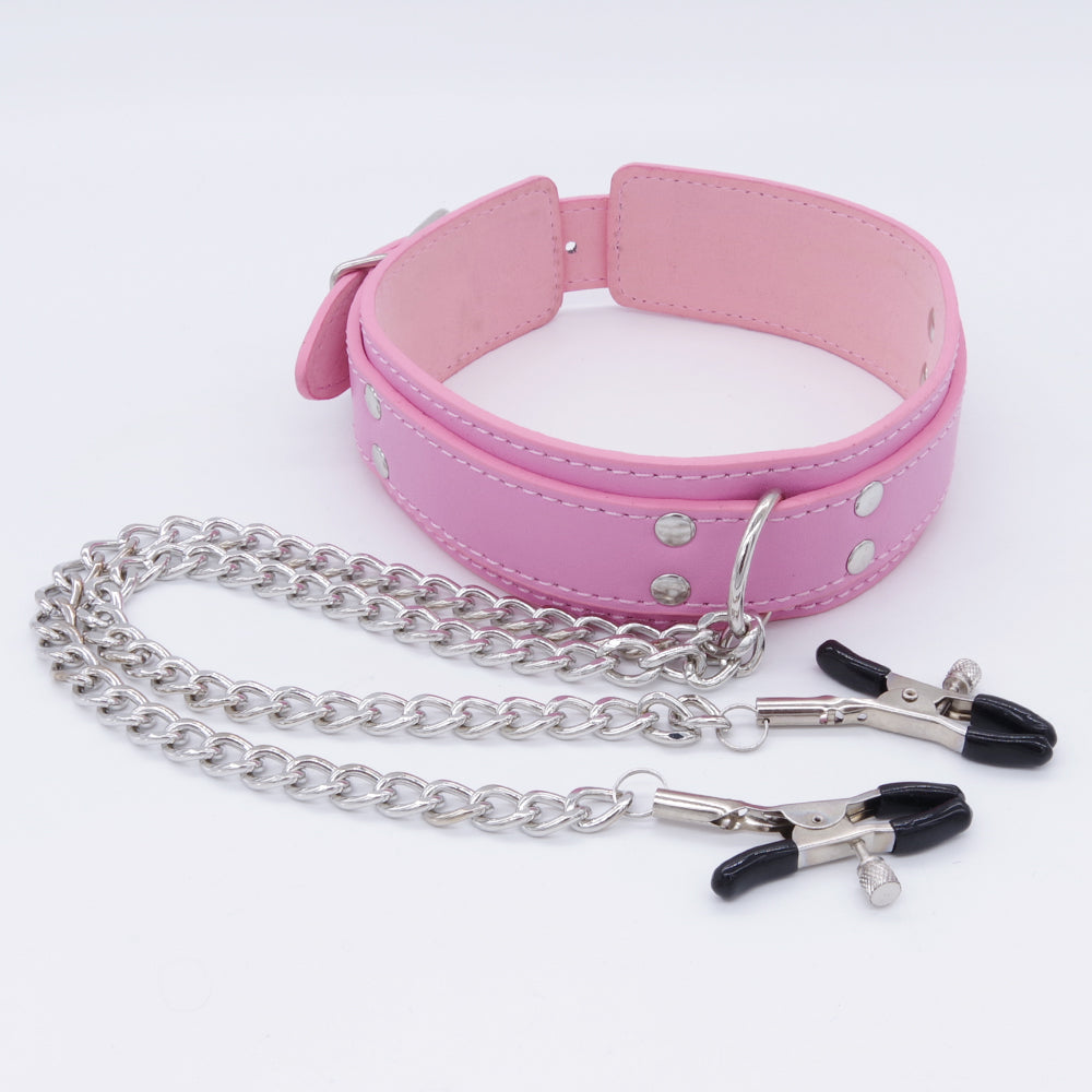 Neck Collar With Nipple Clamps