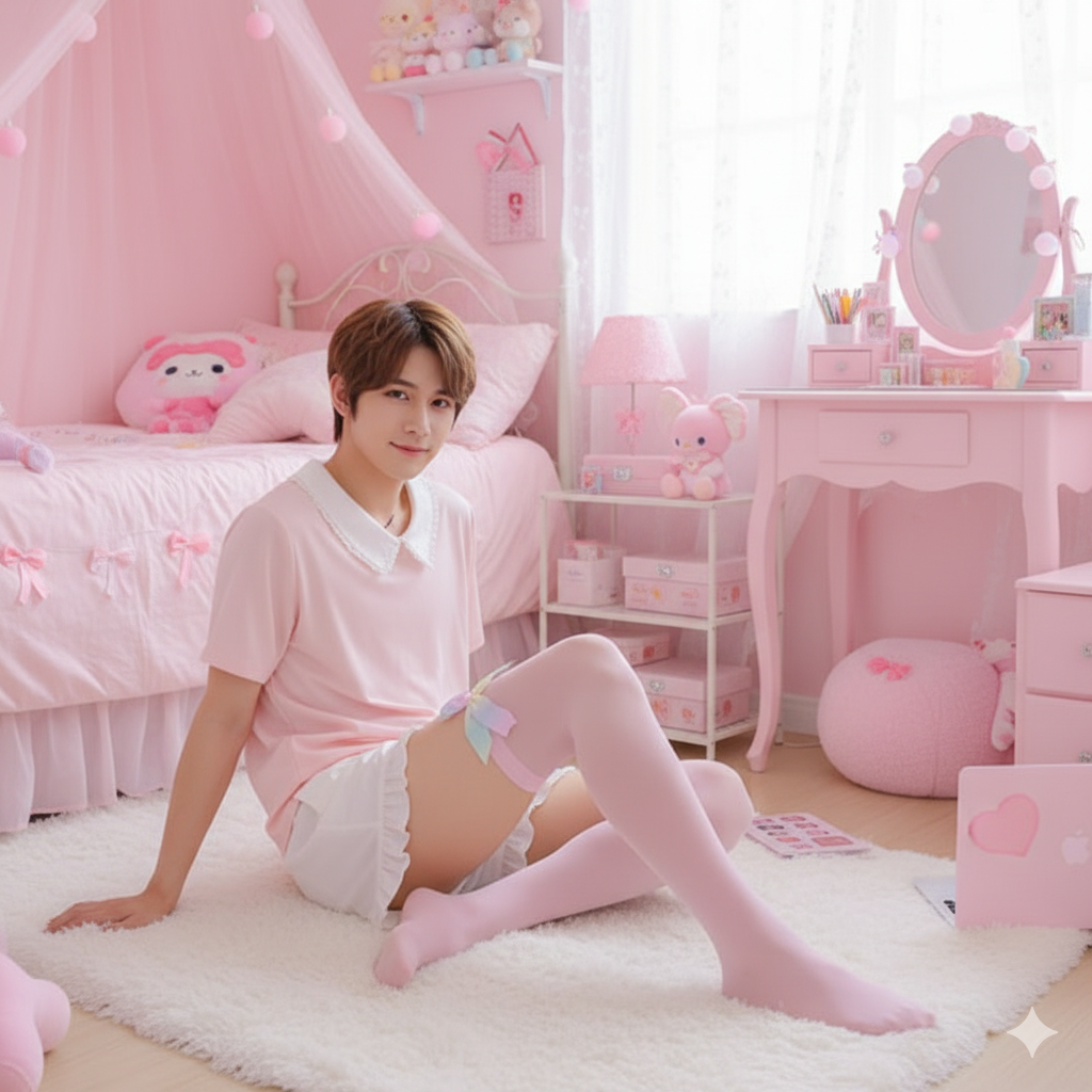 🎀 Sissy Bow Tie Stockings – Flirty, Feminine, Fabulous! 🎀