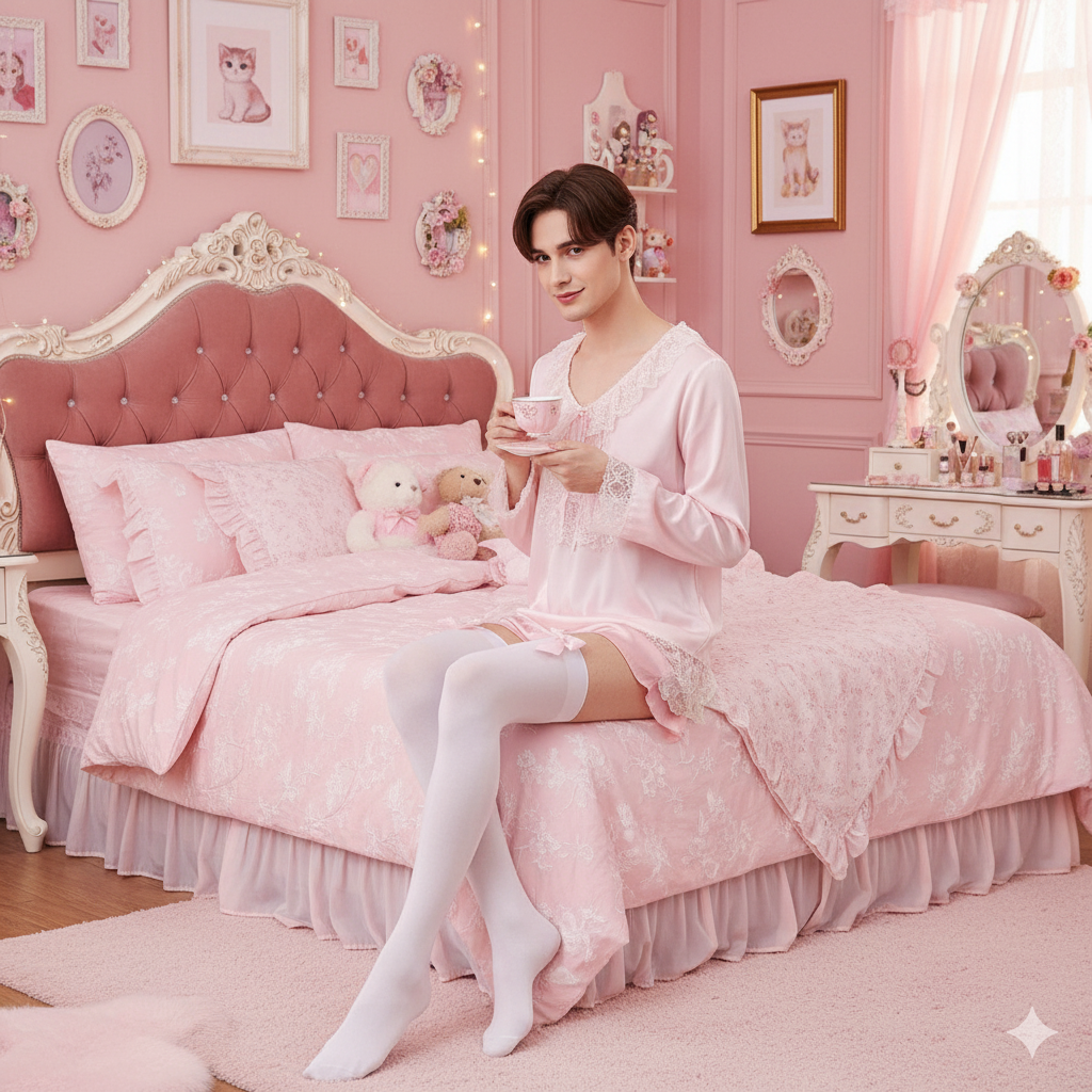 Ultimate Sissy Bow Stockings