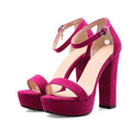 ✨ Sissy Princess Platform Heels – Hot Pink Dream Sandals ✨
