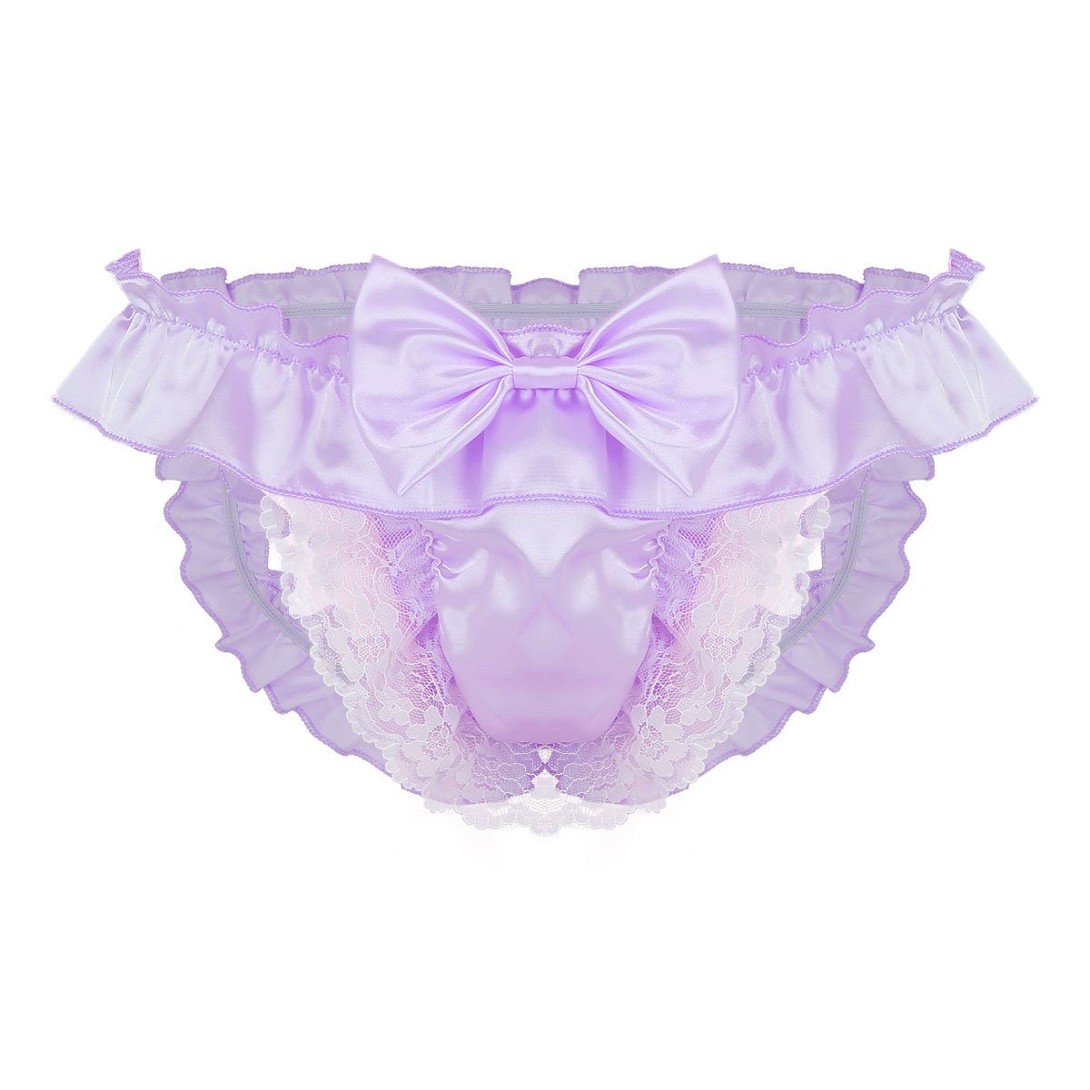 Slutty Sissy Open Butt Ruffle Panties