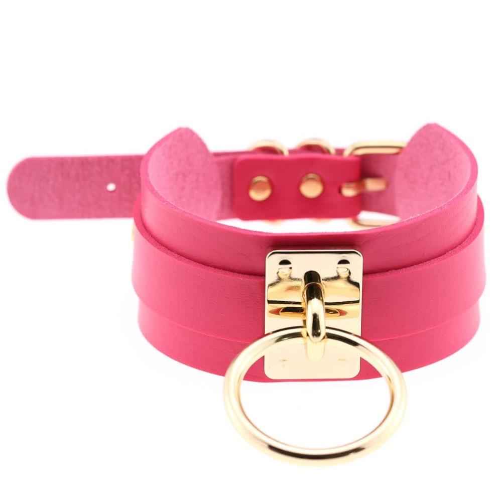 Sissy Slave Leather Choker
