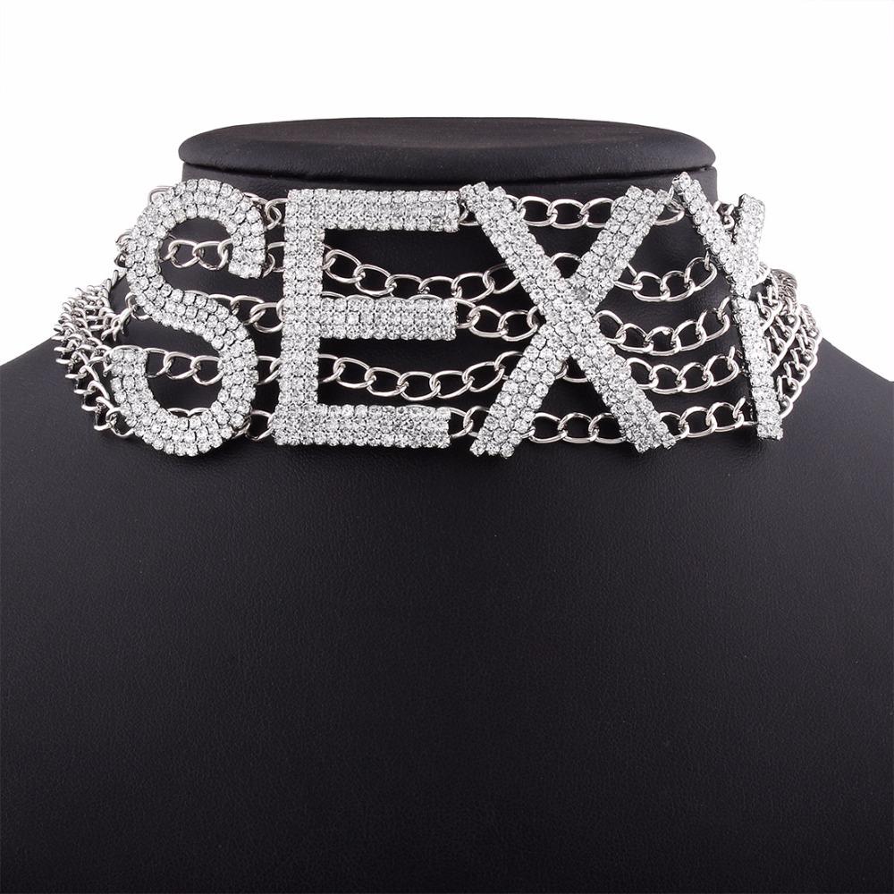 Sexy Crystal Choker