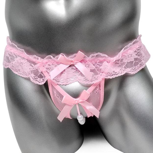Ruffled Sissy Thong w/ Bows