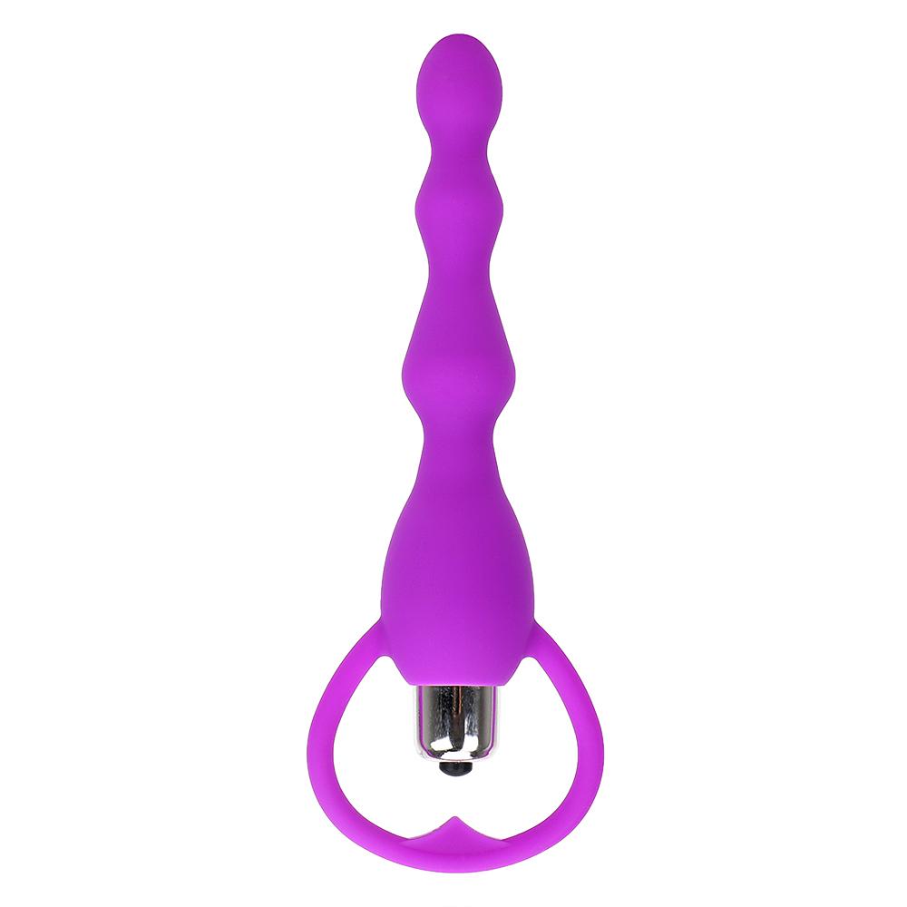Long Anal Beads Plug & Prostate Massager