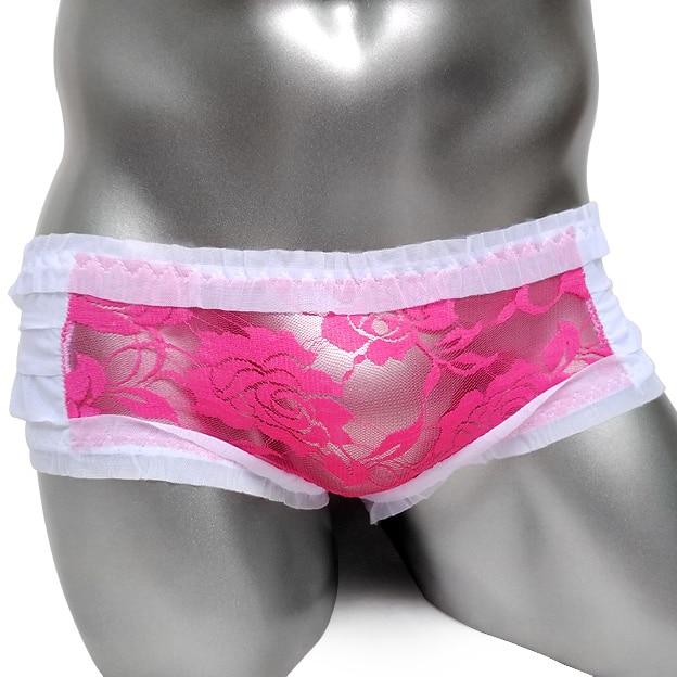 Floral Lace Ruffled Panties