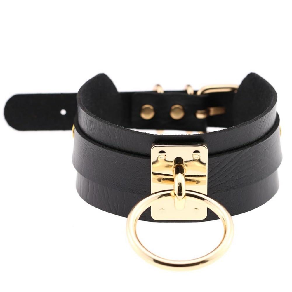 Sissy Slave Leather Choker