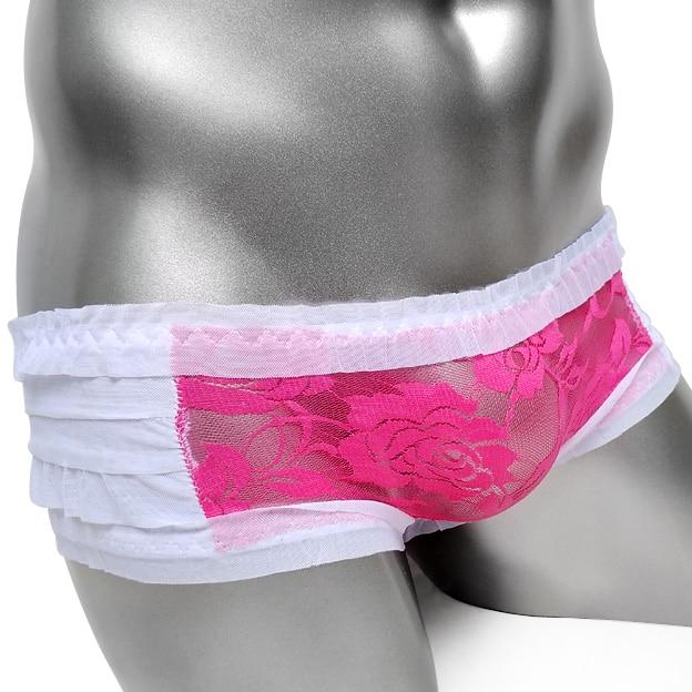 Floral Lace Ruffled Panties