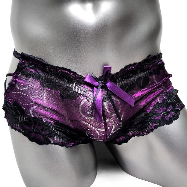 Shiny Sissy Boxers