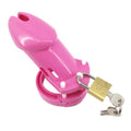 Pink Plastic Chastity Cage CB-6000