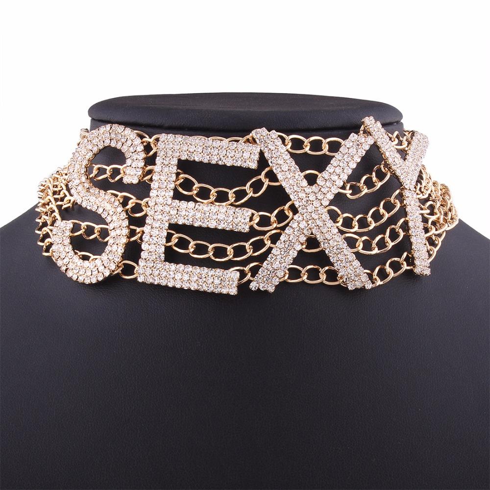 Sexy Crystal Choker