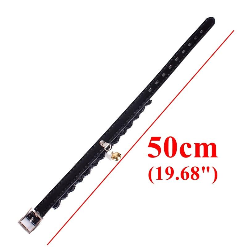 Leather & Lace Sissy Collar