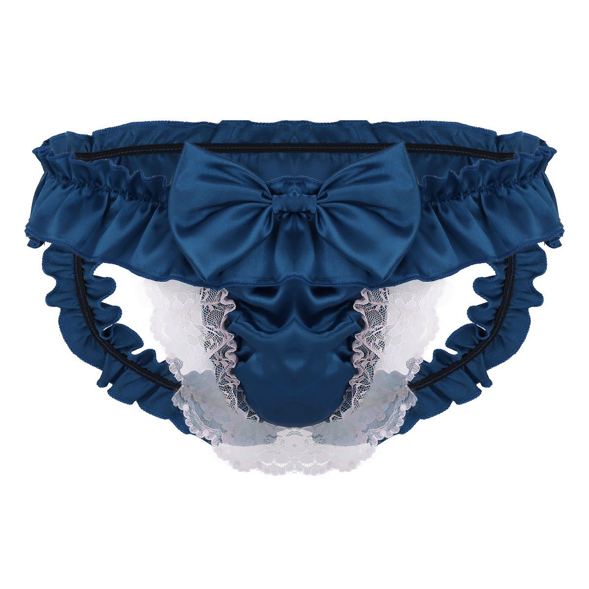 Slutty Sissy Open Butt Ruffle Panties