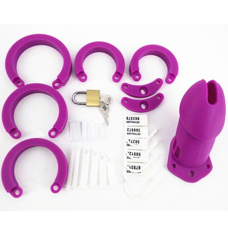 Silicone Chastity Cage Soft & Strict