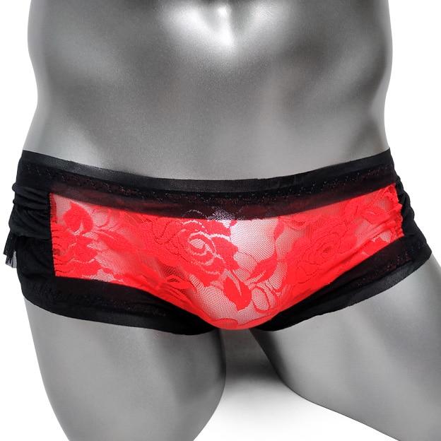 Floral Lace Ruffled Panties