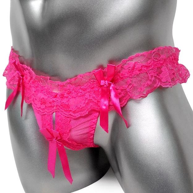 Lace & Bows Sissy Thong