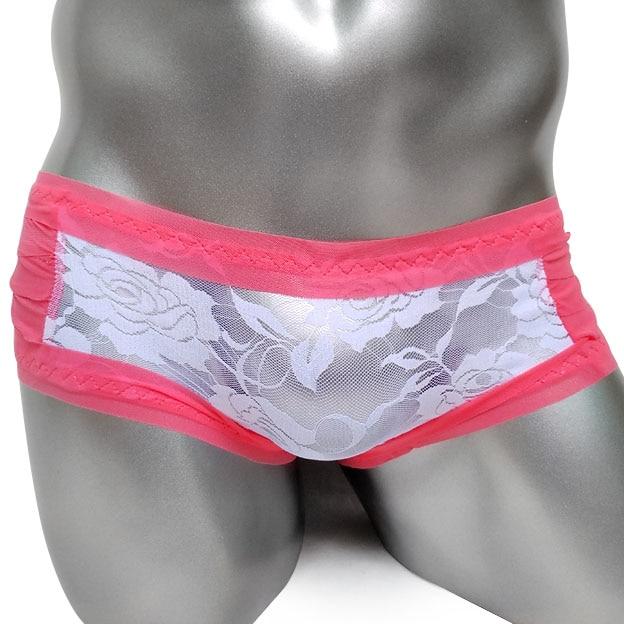 Floral Lace Ruffled Panties