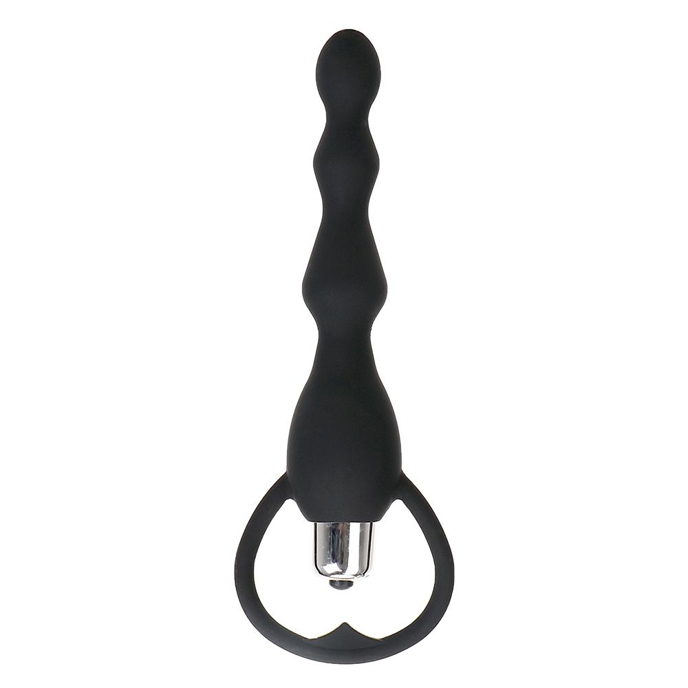Long Anal Beads Plug & Prostate Massager