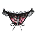 Leopard Thong Sexy Lace G-String Panties
