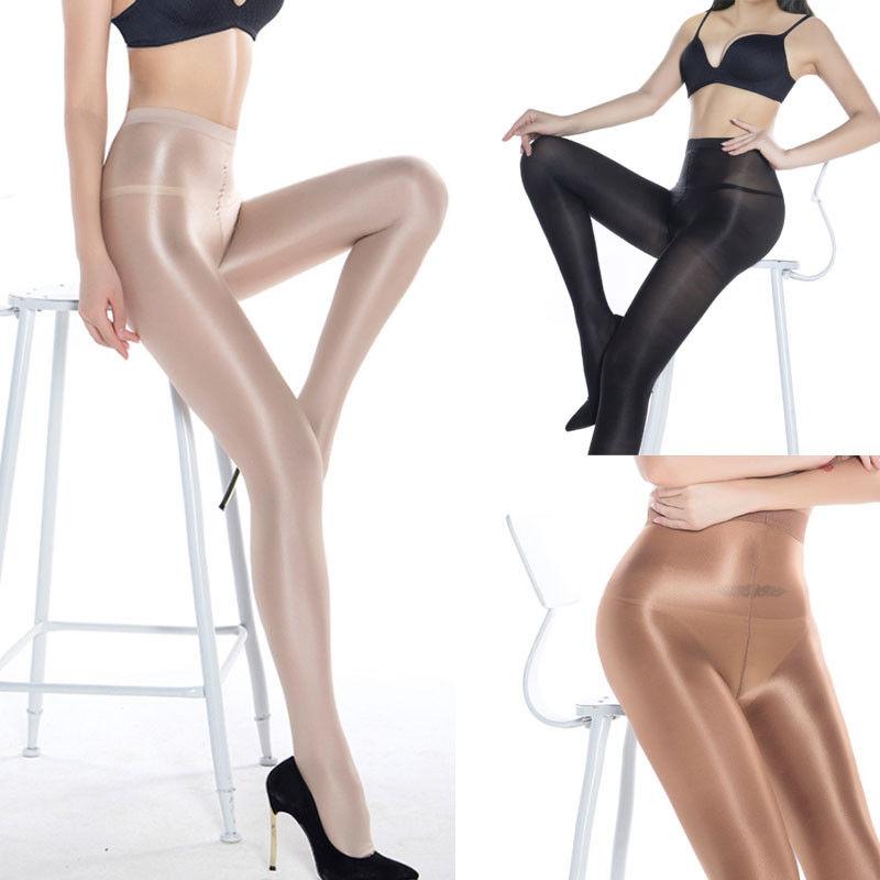 Sexy Shiny Glossy Stocking Oil Pantyhose Tights