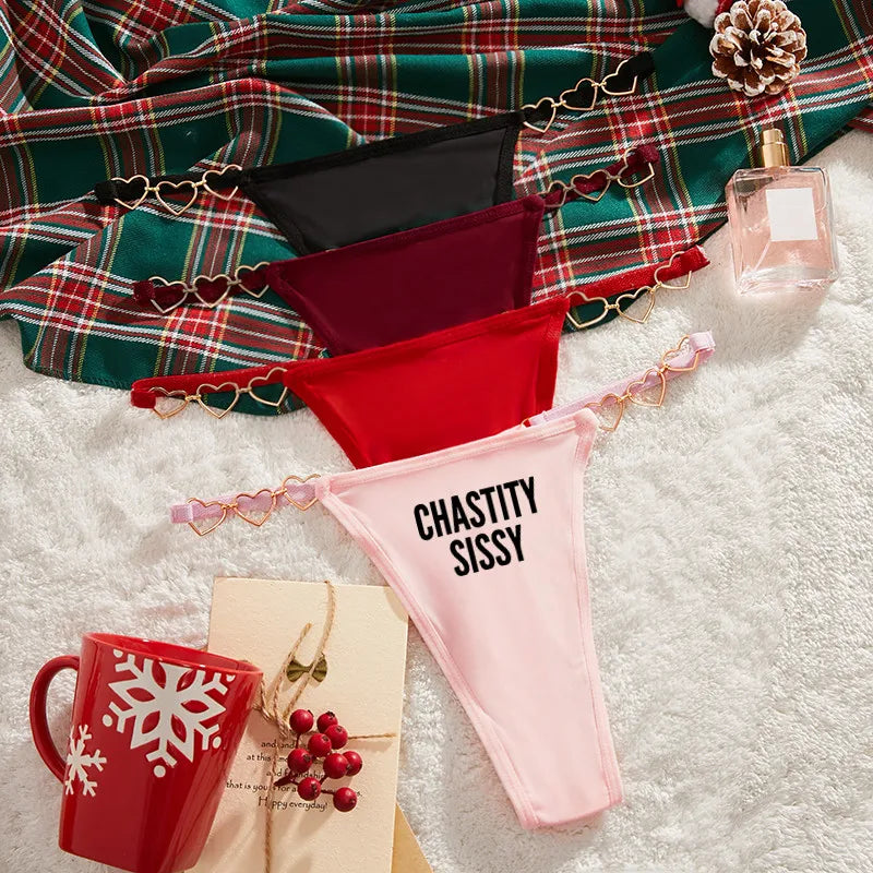 Chastity Sissy Thong Panties