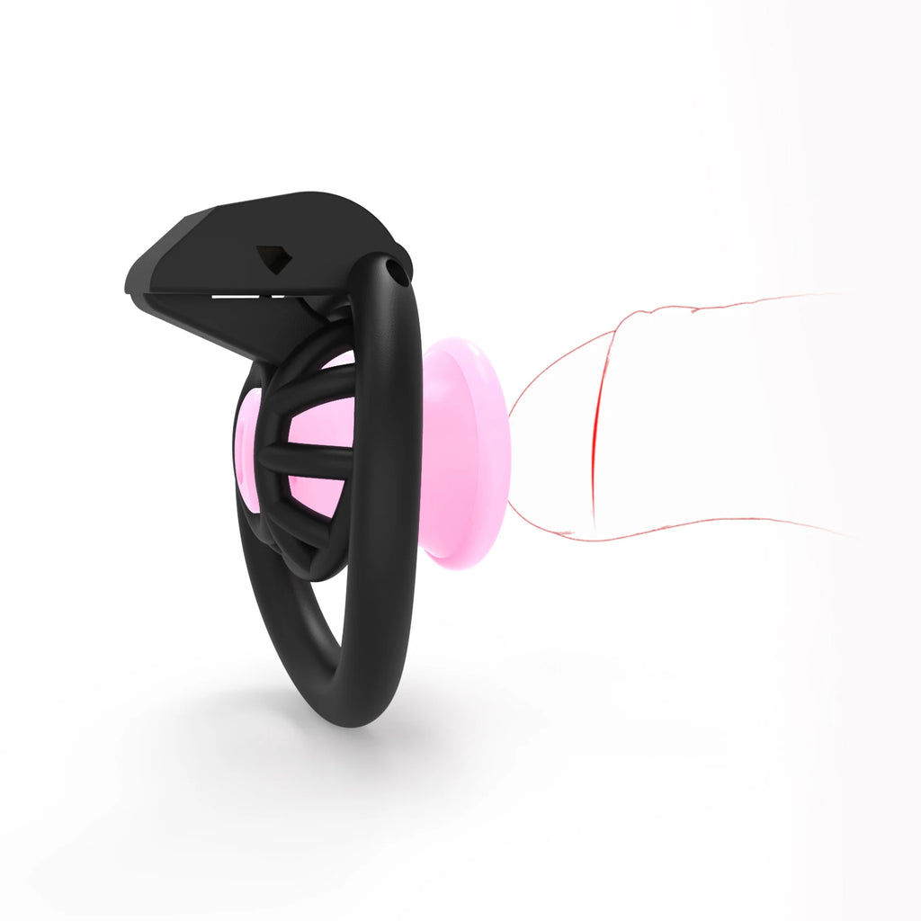 Super Small Sissy Chastity  Cage