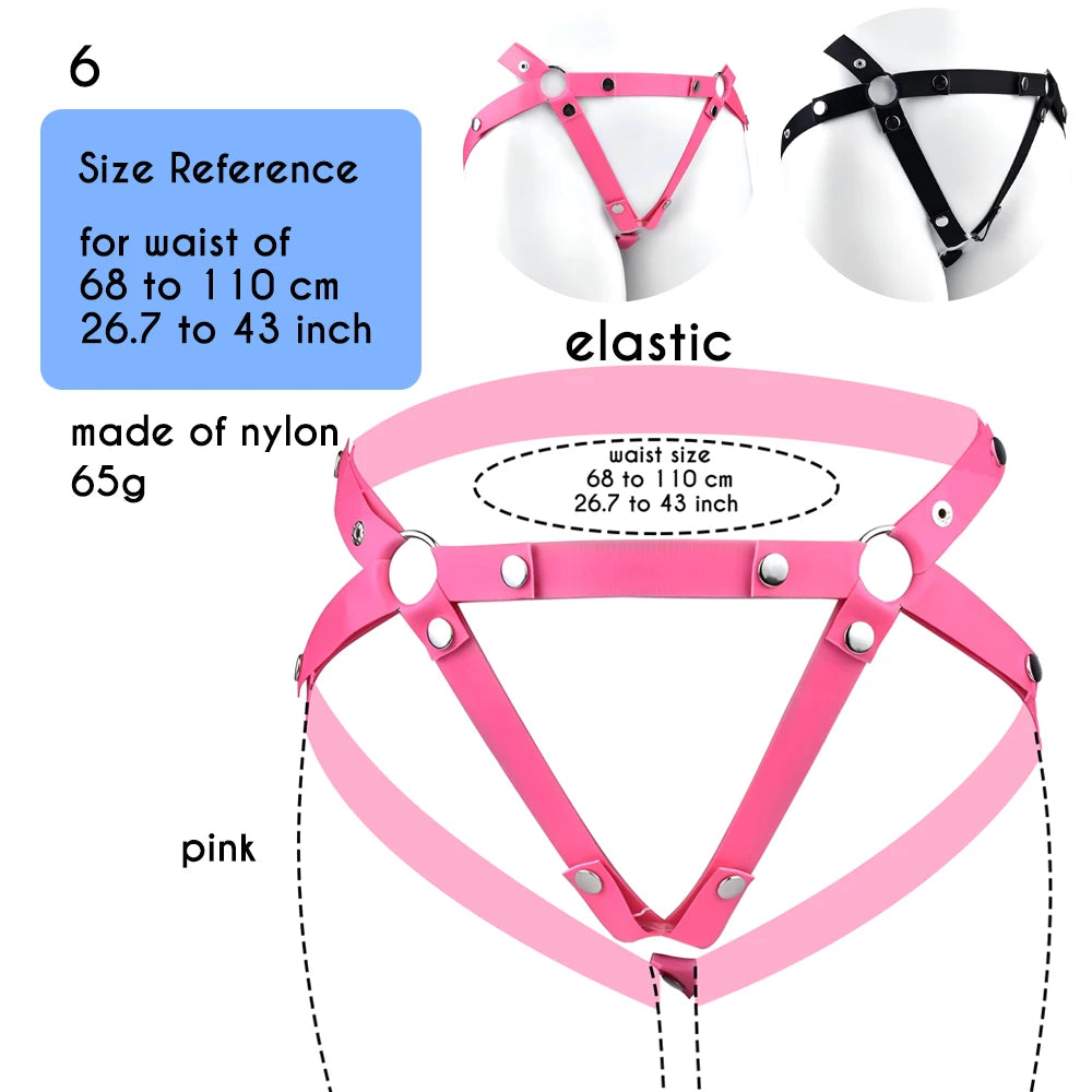 Elastic Chastity Belt for Sissy Boys