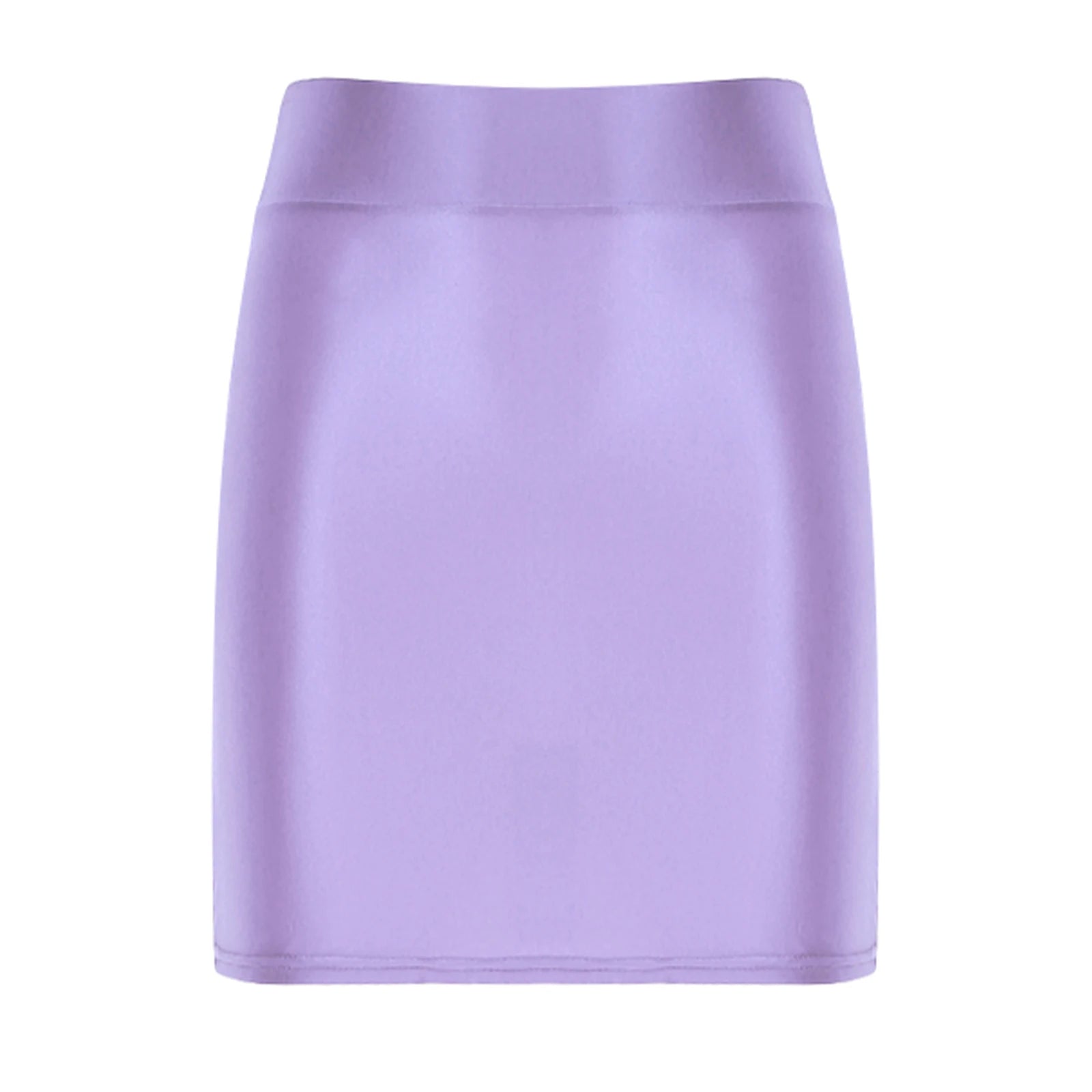 Sissy's Delight: Glossy Mini Skirt for Daring Feminization