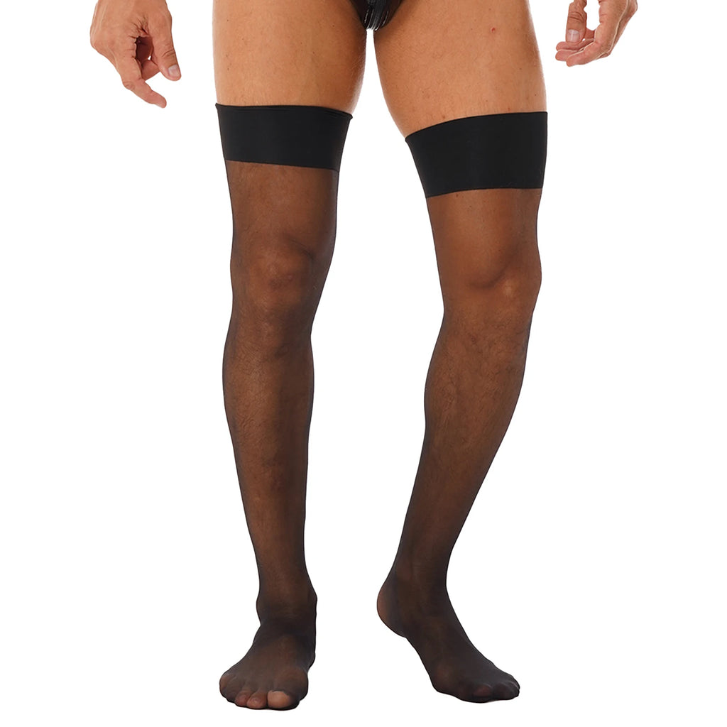 Men's Sheer Sissy Stockings