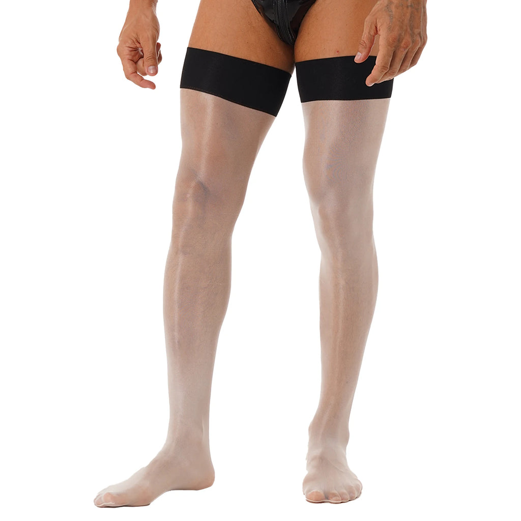 Men's Sheer Sissy Stockings