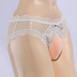 Load image into Gallery viewer, Transparent Ruffles Sissy Pouch Panties

