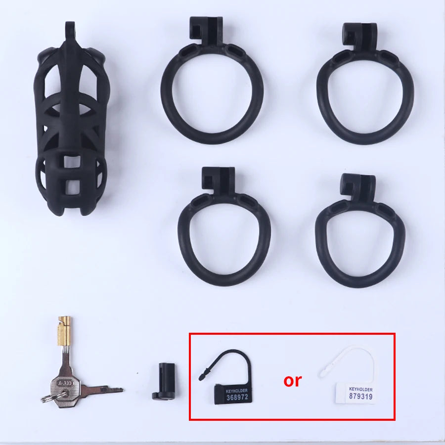 Urethral Lock Resin Chastity Cage