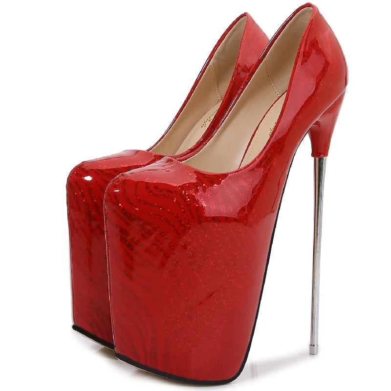 22cm Slutty Sissy Platform Pumps