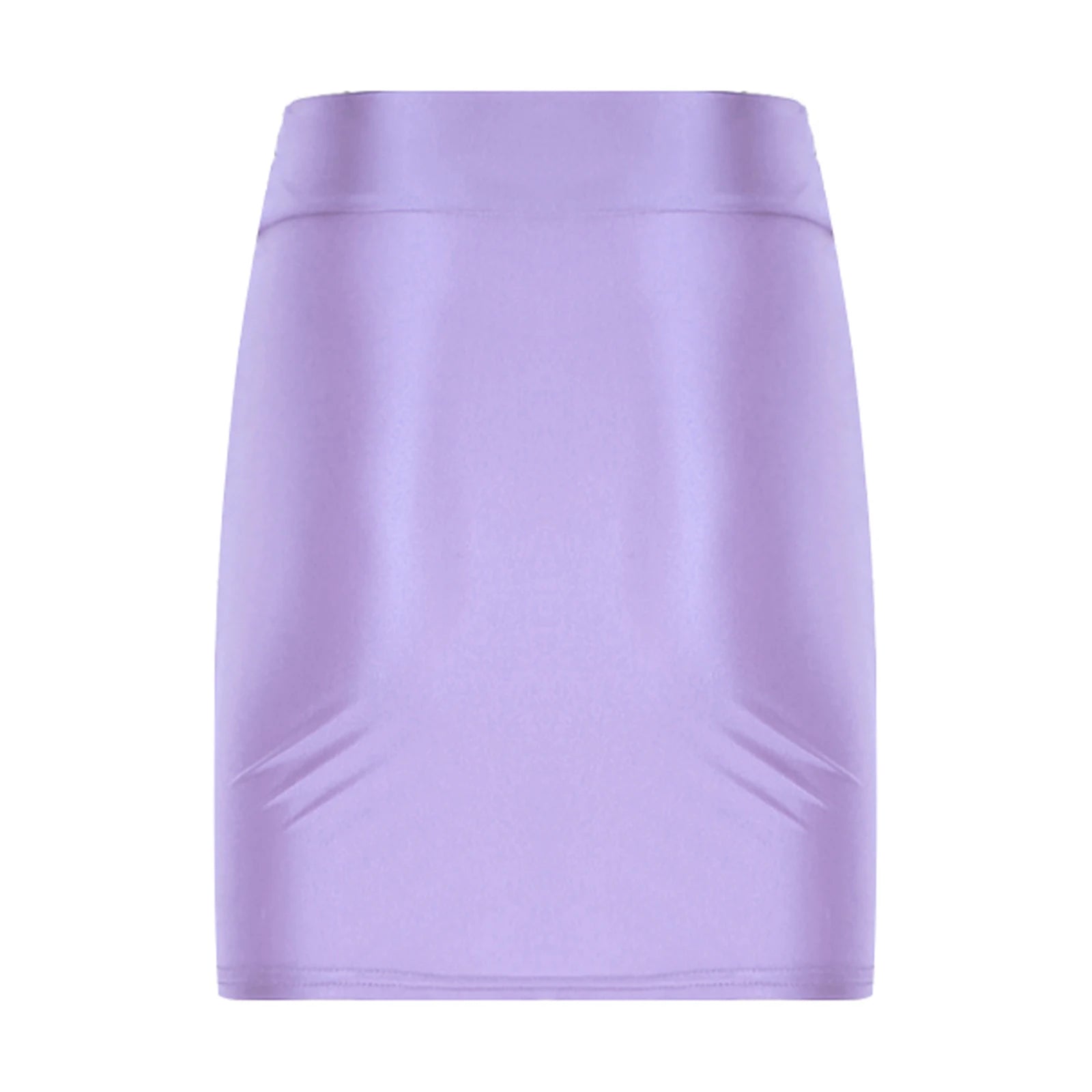 Sissy's Delight: Glossy Mini Skirt for Daring Feminization