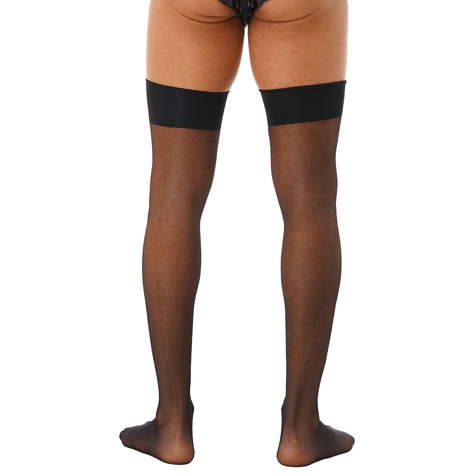 Men's Sheer Sissy Stockings