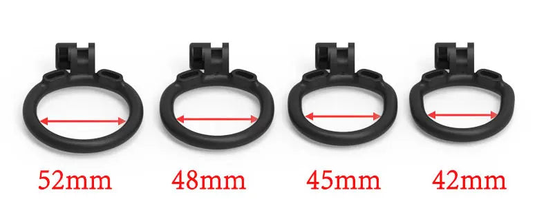 Sissy Mini Male Chastity Cage (4 Rings)